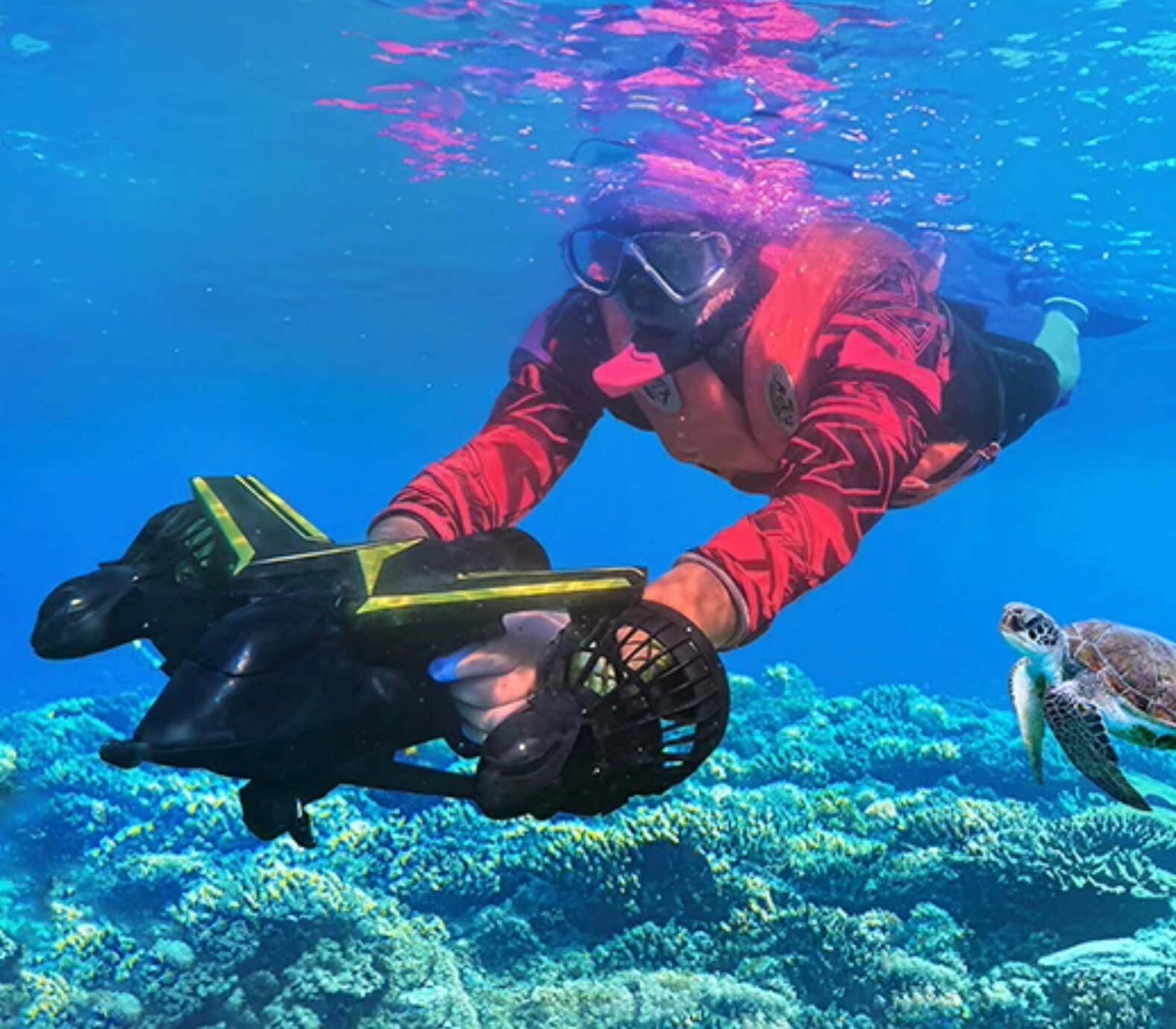 DeepWave 1000W Underwater Scooter